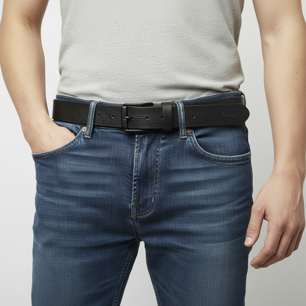 Close-Up Square Belt Shot